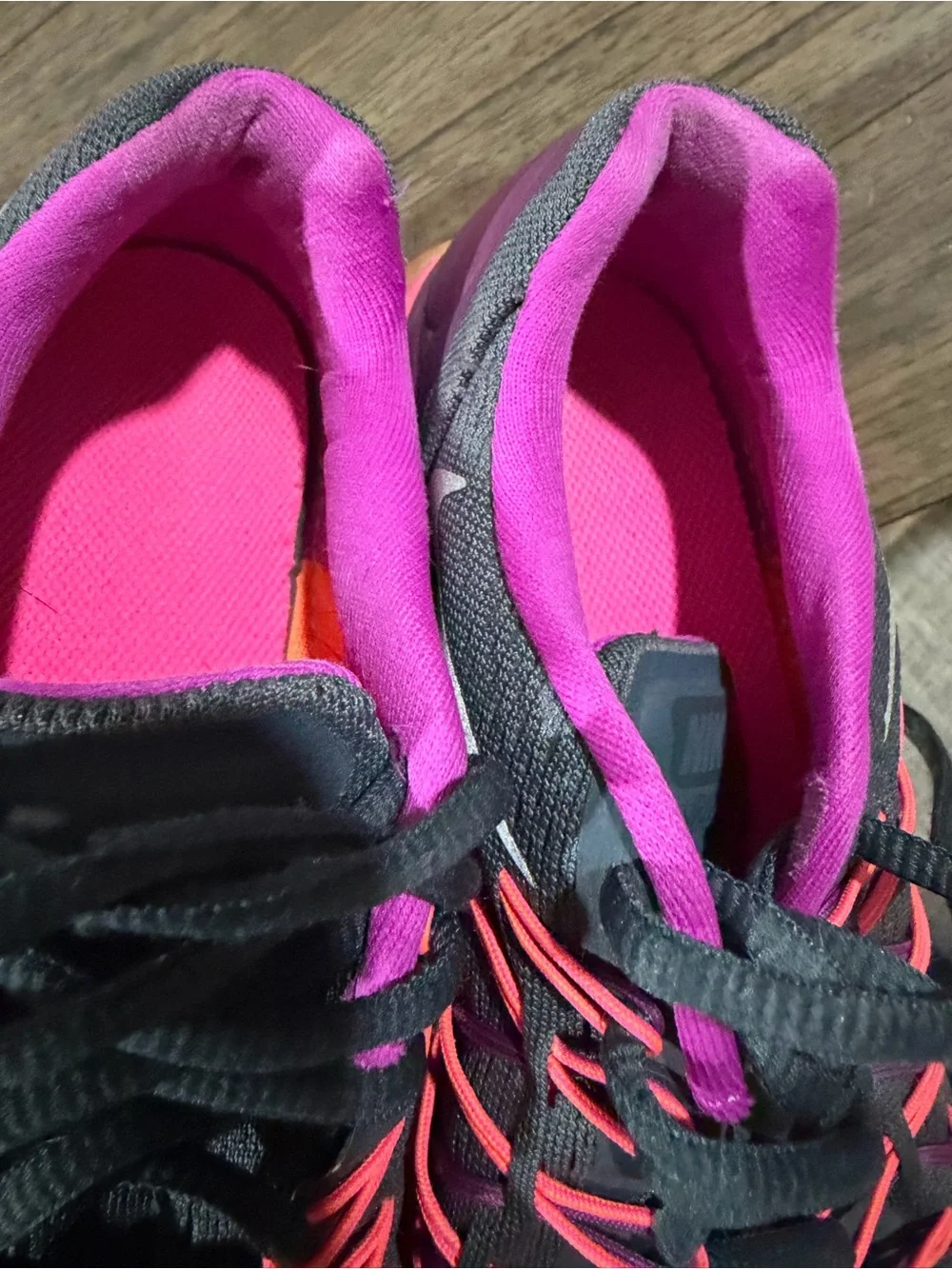 Nike Air Max 2015 GS Youth 5Y / Women’s 6.5 Gray Pink Orange 705458-001